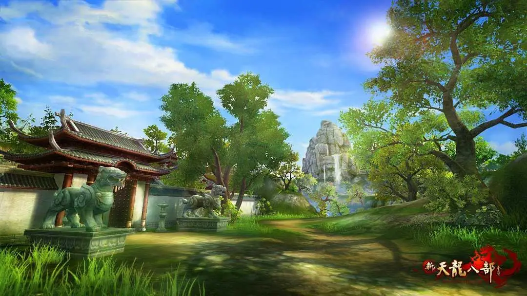 天龙八部山水门派场景